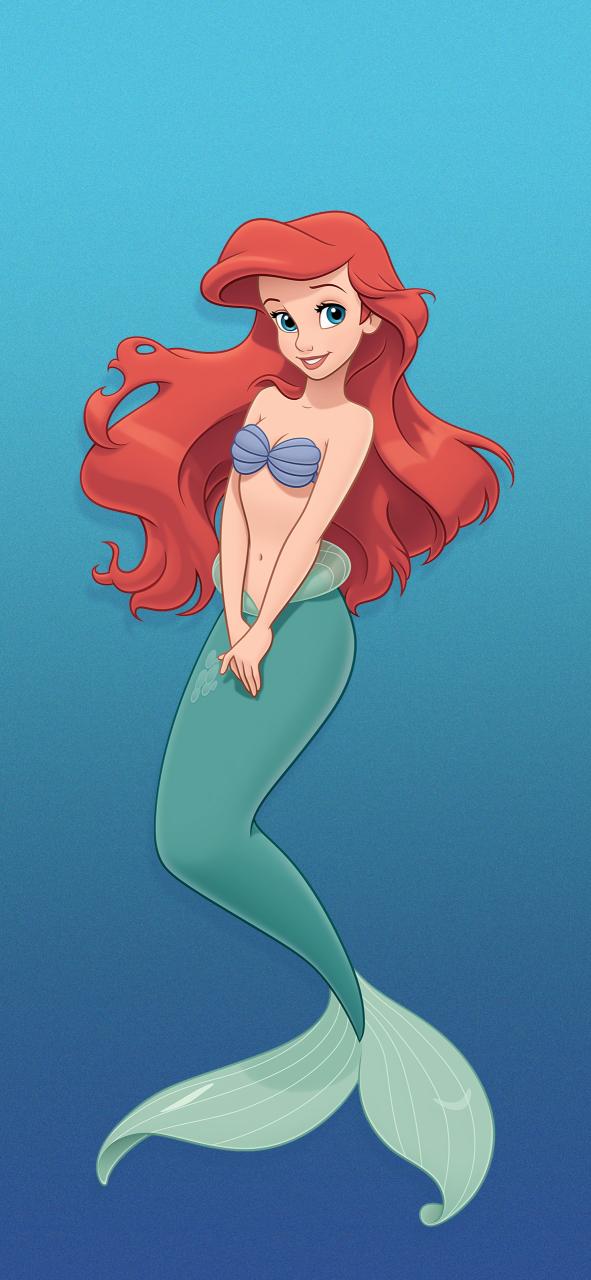 Download Disney Mermaid Ariel Blue