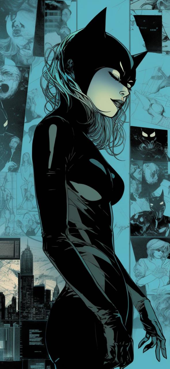 Download Dc Catwoman Blue