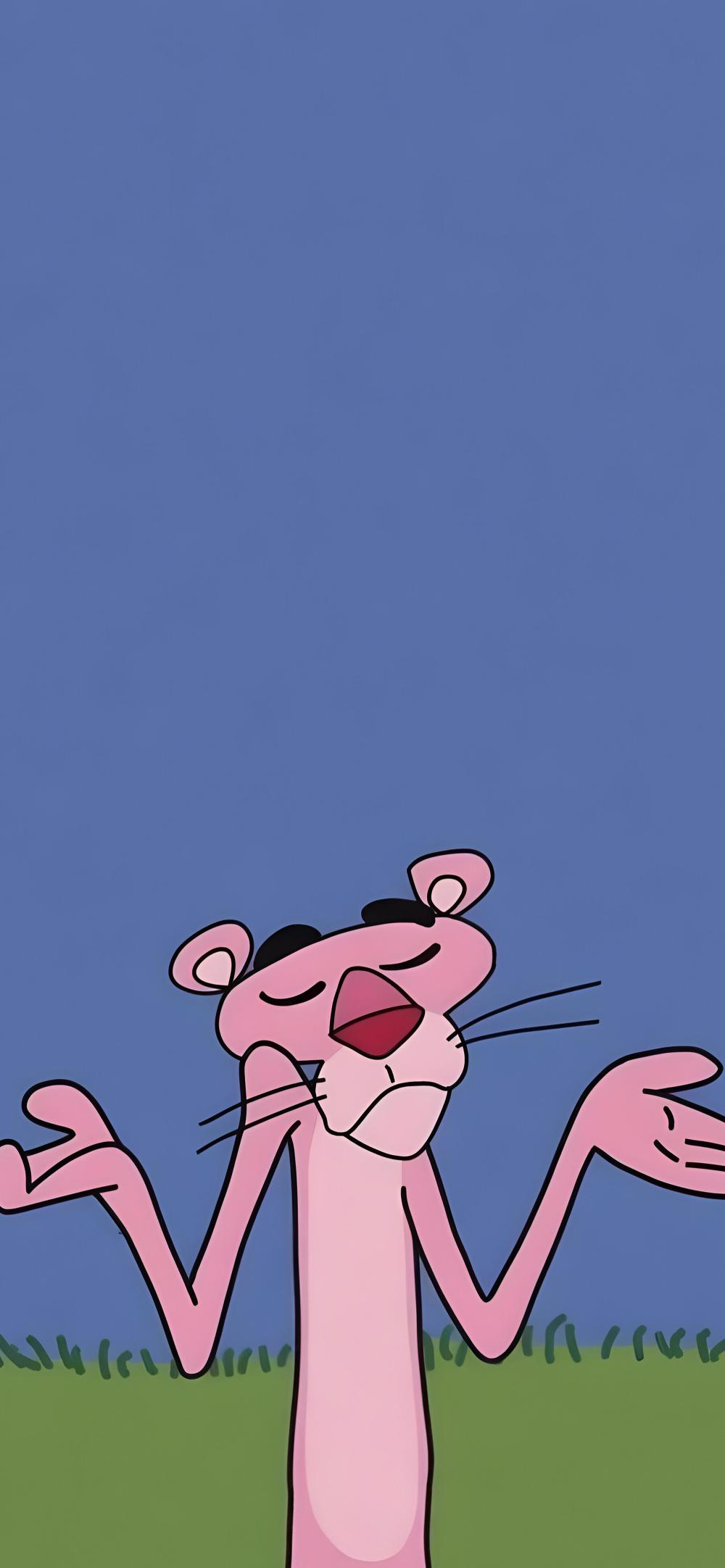 Download Pink Panther Shrugging Cartoon