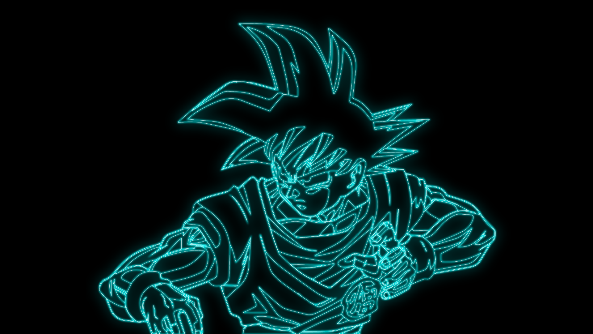 Download Goku Art Animation Graphics Wallpaper