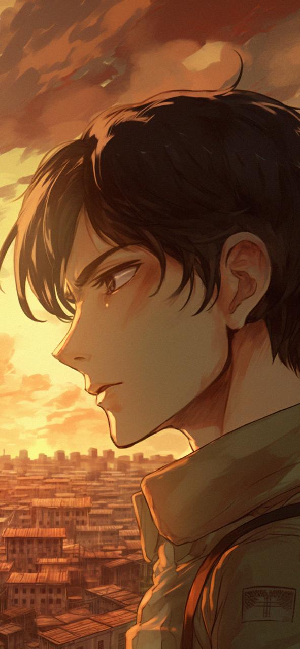 Download Attack On Titan Eren Orange