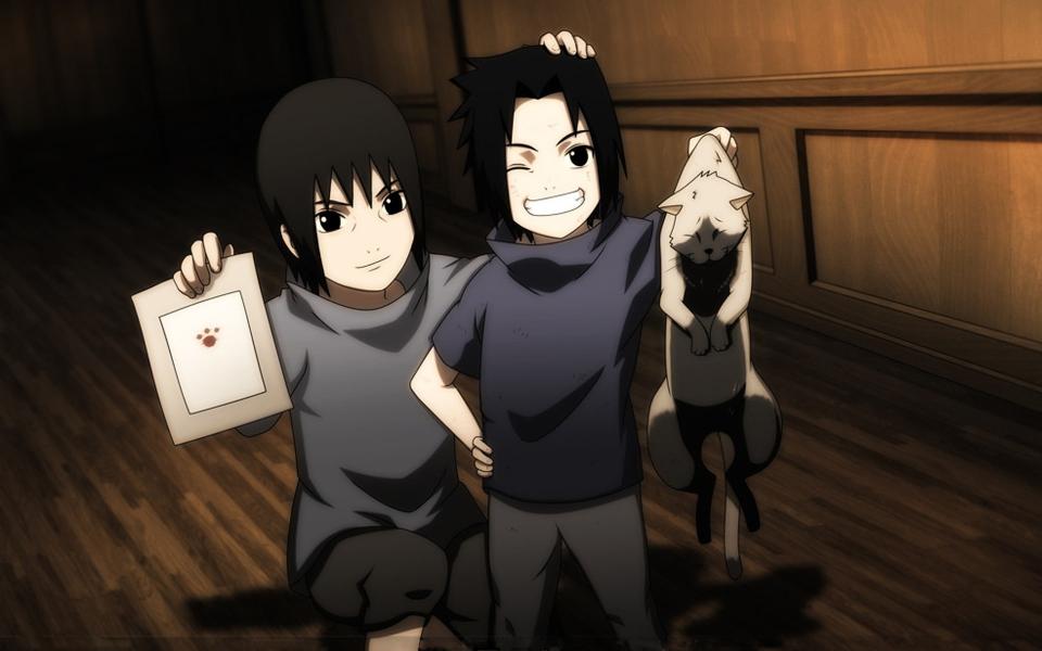 Download cats uchiha sasuke naruto