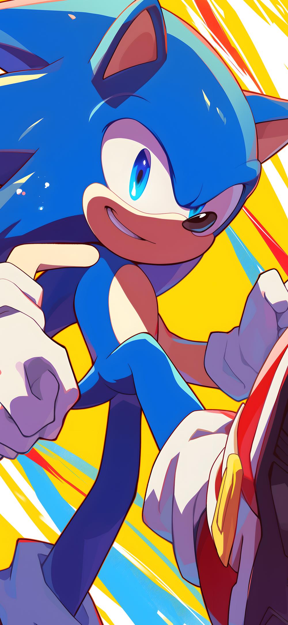 Download Sonic The Hedgehog Action Pose