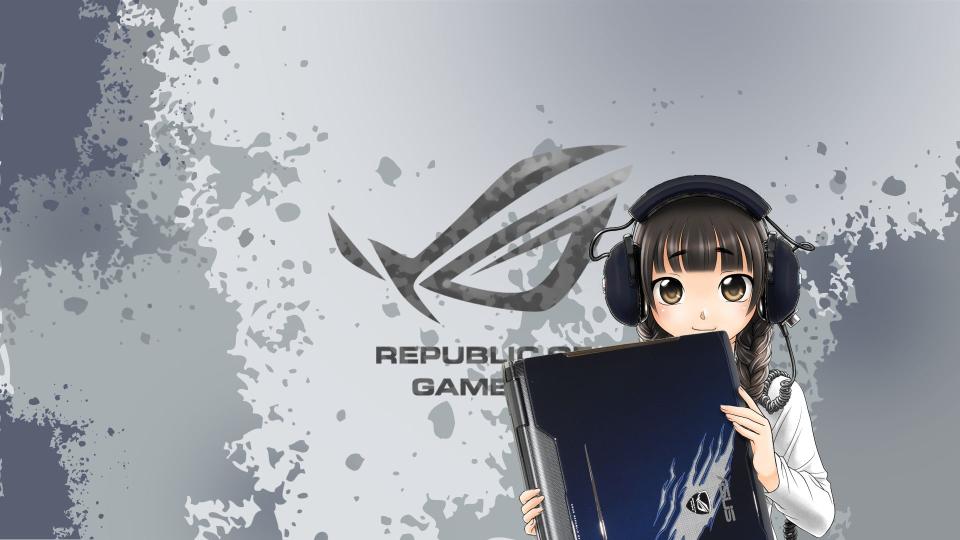 Download Anime Girls ASUS ROG