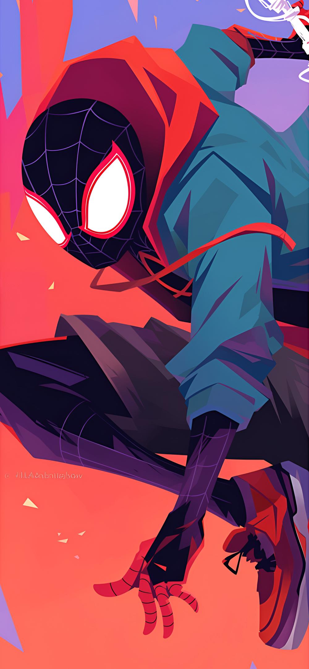 Download Spider Man Miles Morales Spider Gwen Matching Wallpaper