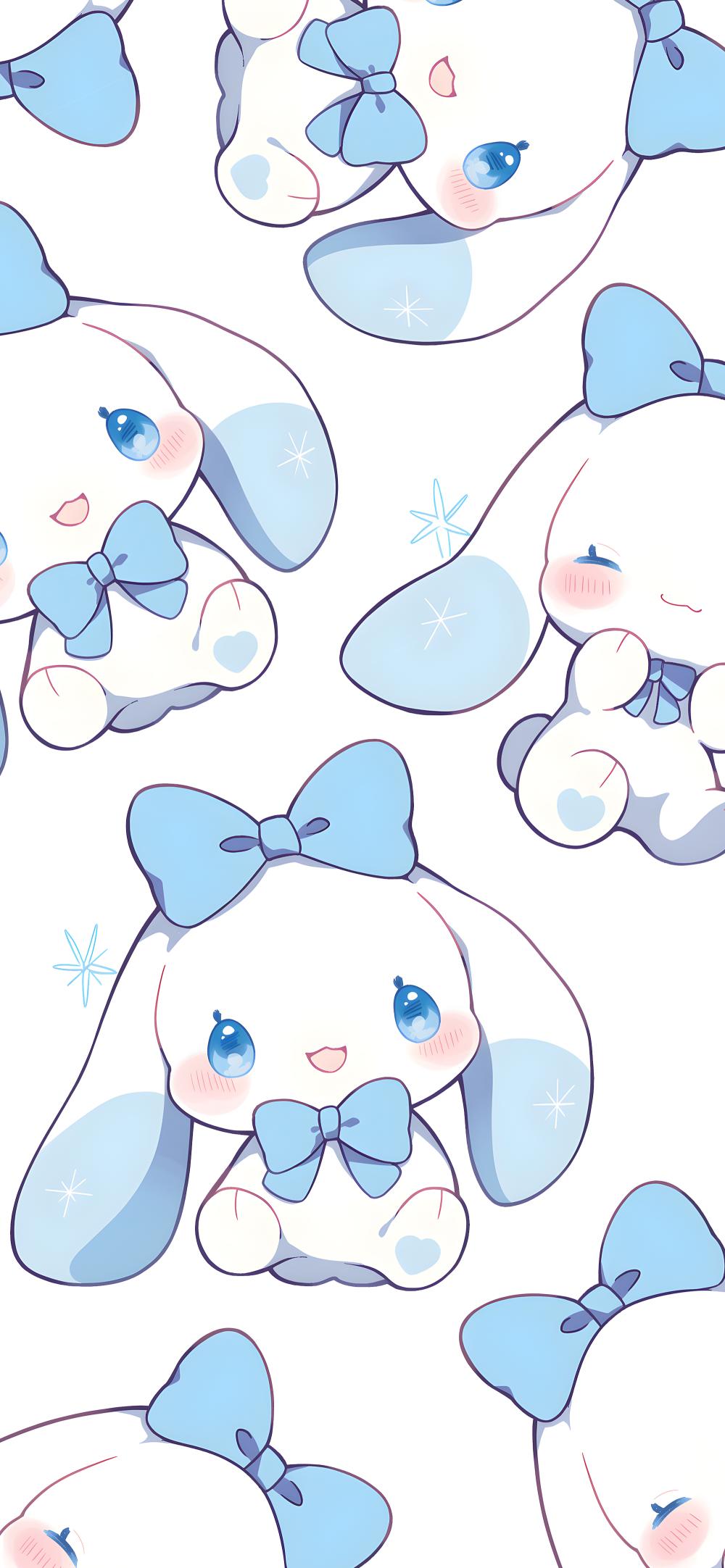 Download Cinnamoroll Cute Bunny Pattern