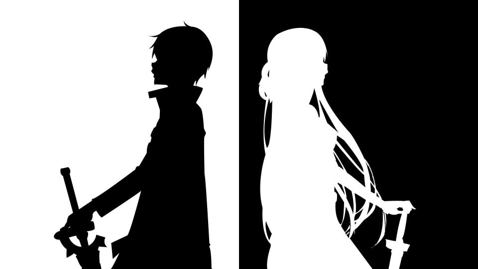 Download Sword Art Online silhouette