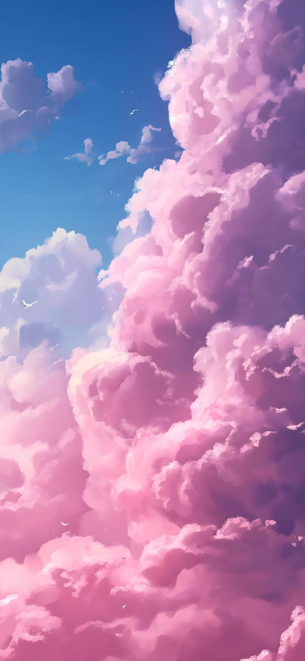 Download Pink Clouds Aesthetic