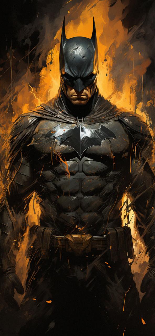 Download Dc Brutal Batman On Fire