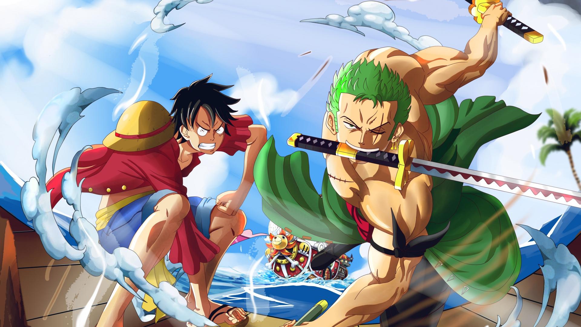 Download Monkey D. Luffy Roronoa Zoro