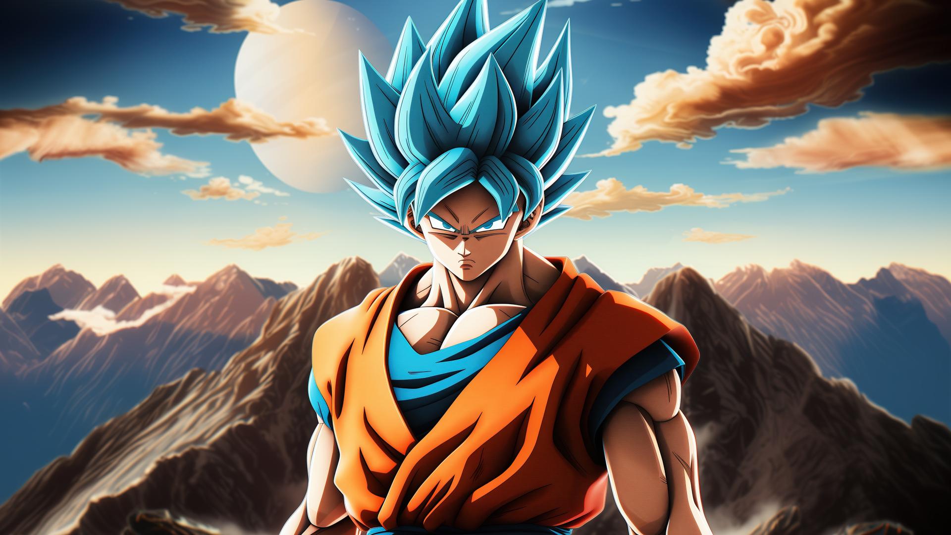 Download Goku SSJ Blue Dragon Ball