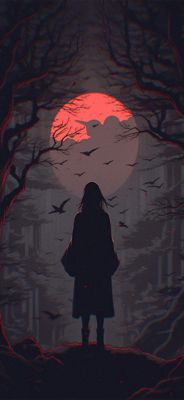 Download Itachi In The Forest Aesthetic