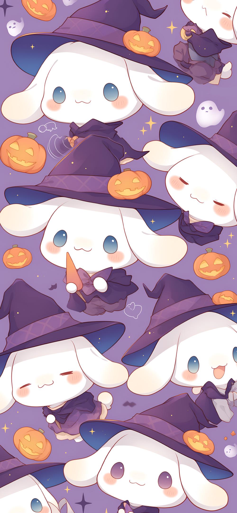 Download Adorable Cinnamoroll Halloween Clipart