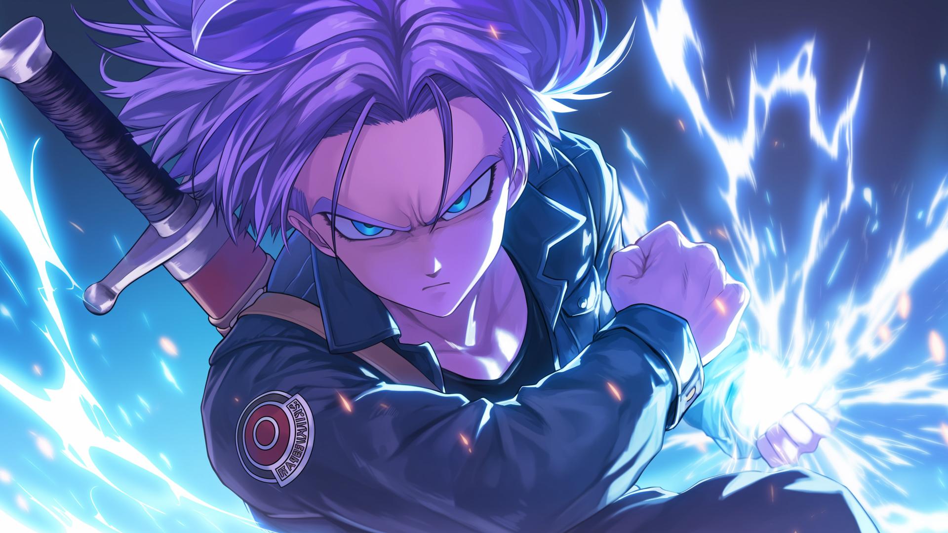 Download Future Trunks Super Saiyan Rage