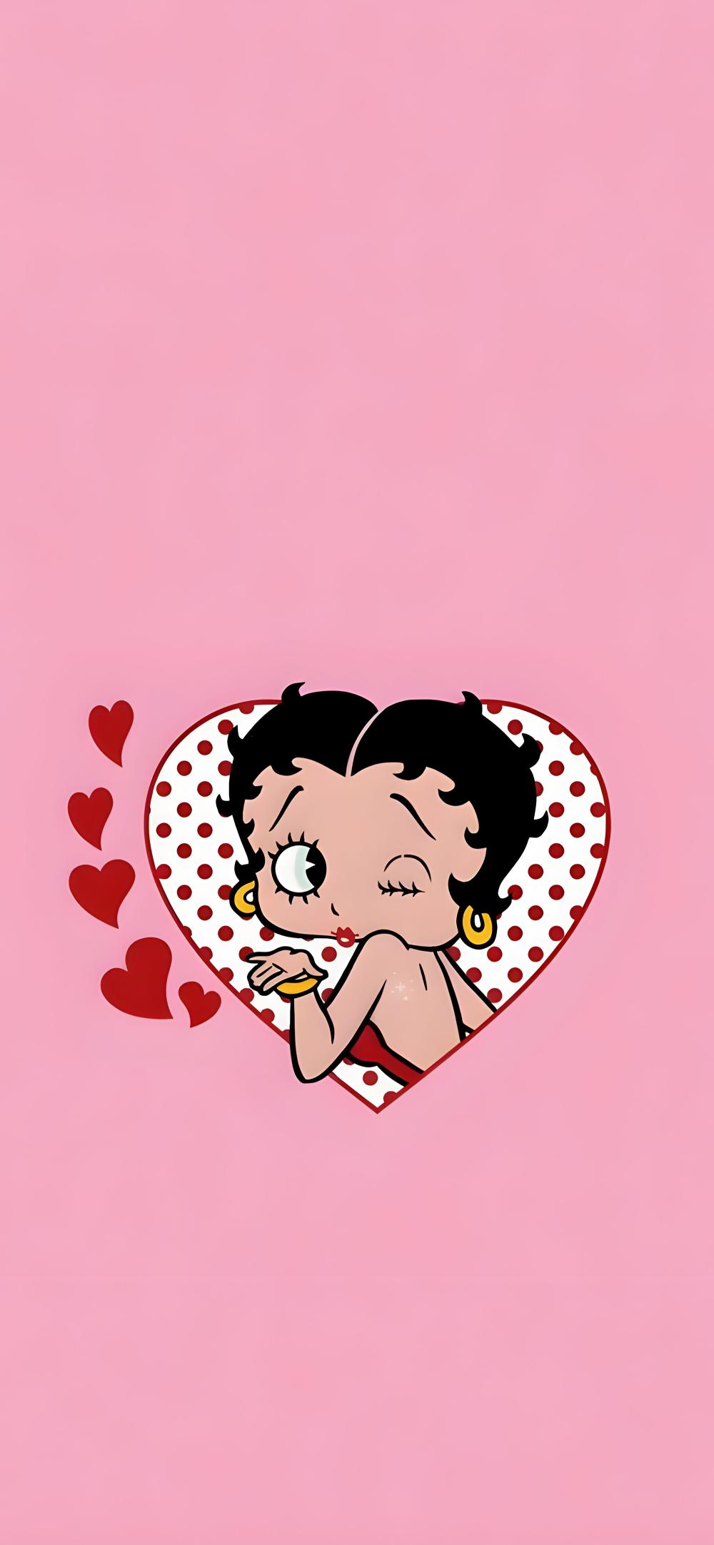 Download Cute Betty Boop Valentine