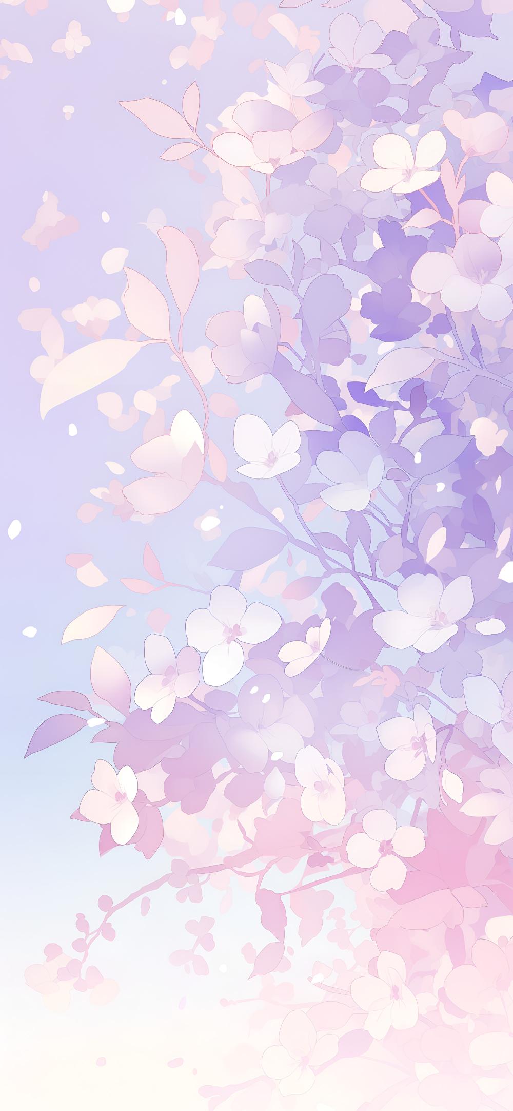 Download Delicate Floral Soft Pastel