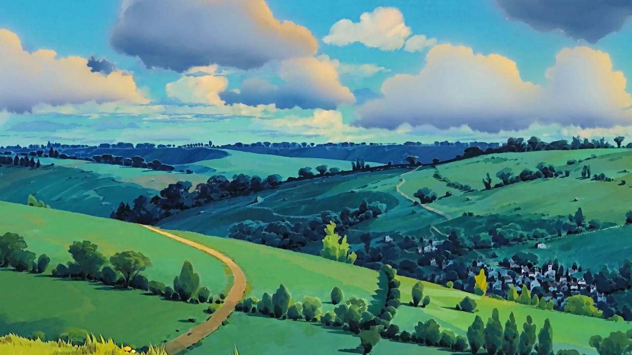 Download anime Studio Ghibli artwork