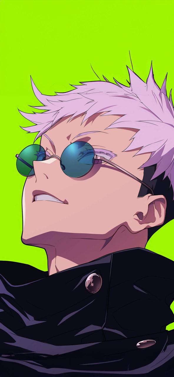 Download Satoru Gojo Jujutsu Kaisen Lime Green Pr