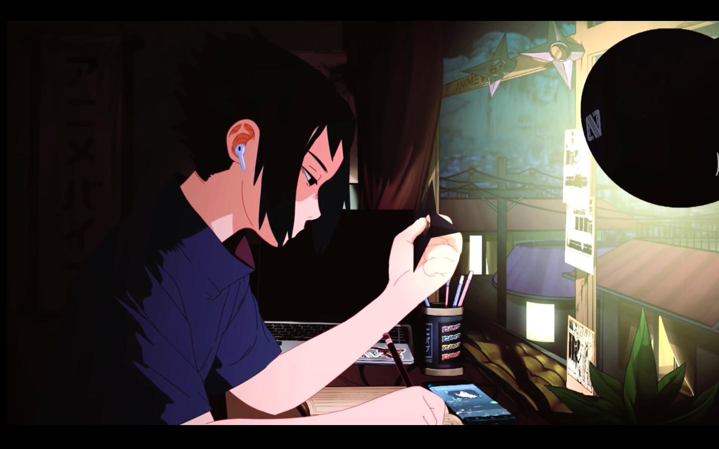 Download LoFi Uchiha Sasuke Naruto