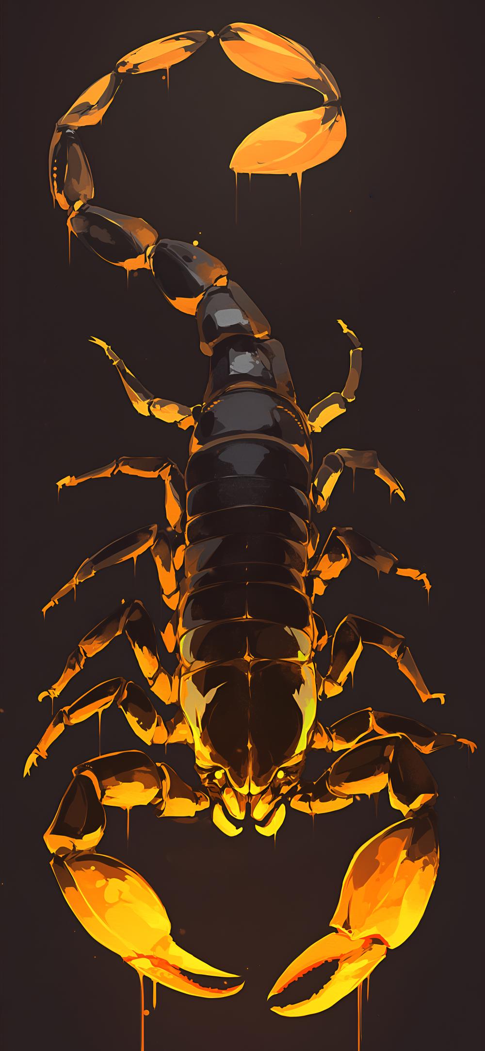 Download Scorpion Glowing Eyes