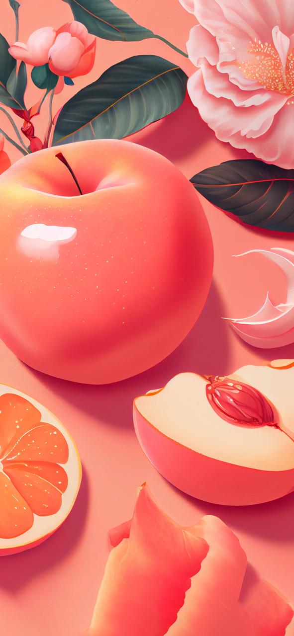 Download Gentle Fruit Peach Color