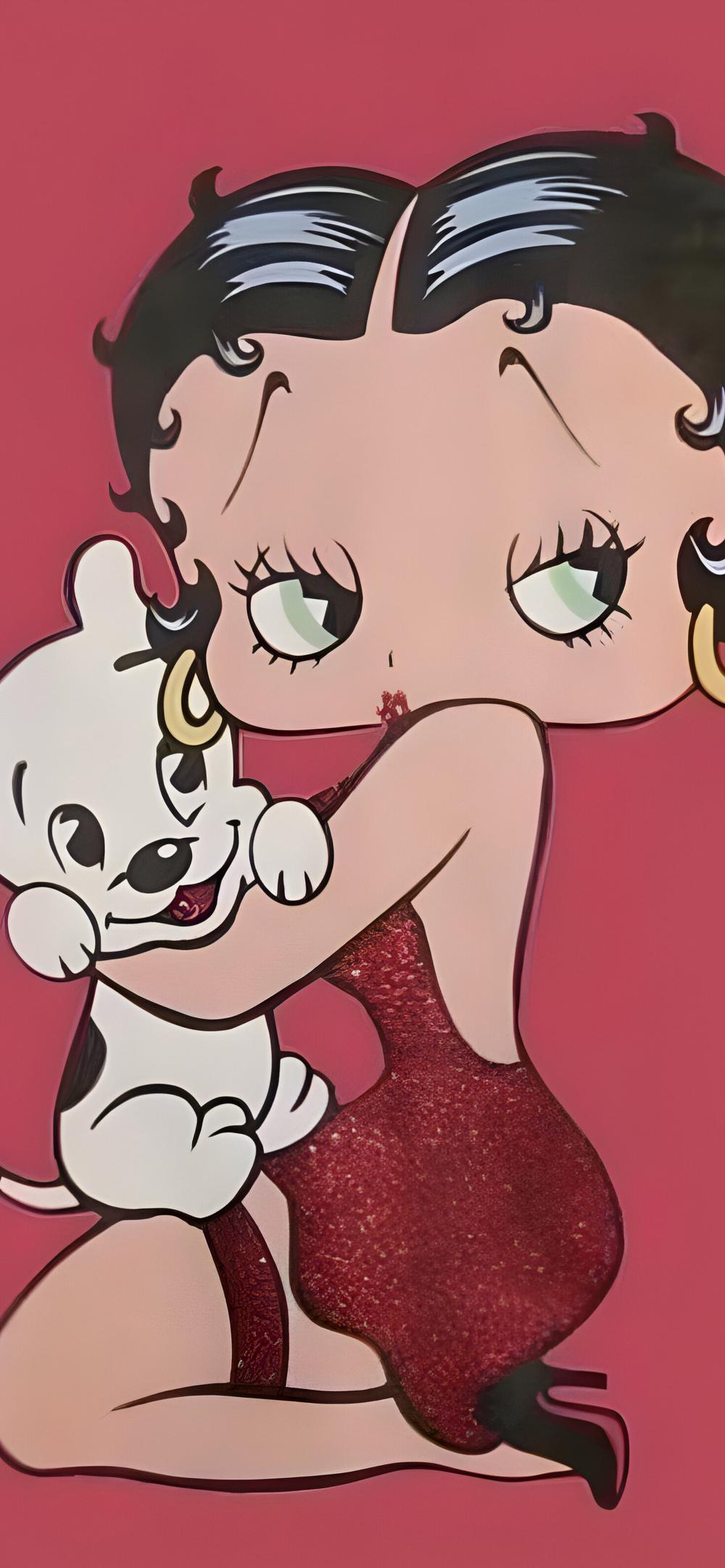 Download Betty Boop Puppy Red