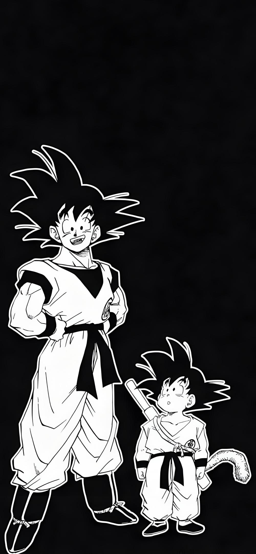 Download Goku And Kid Goku