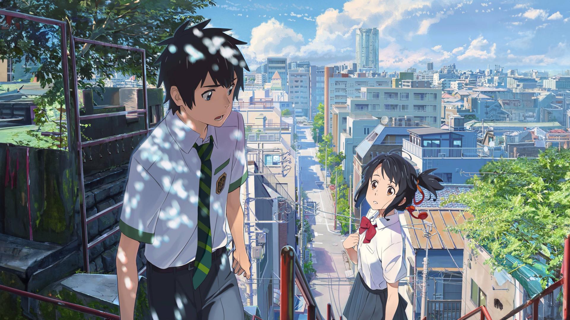 Download Taki Tachibana & Mitsuha Miyamizu in Your Name