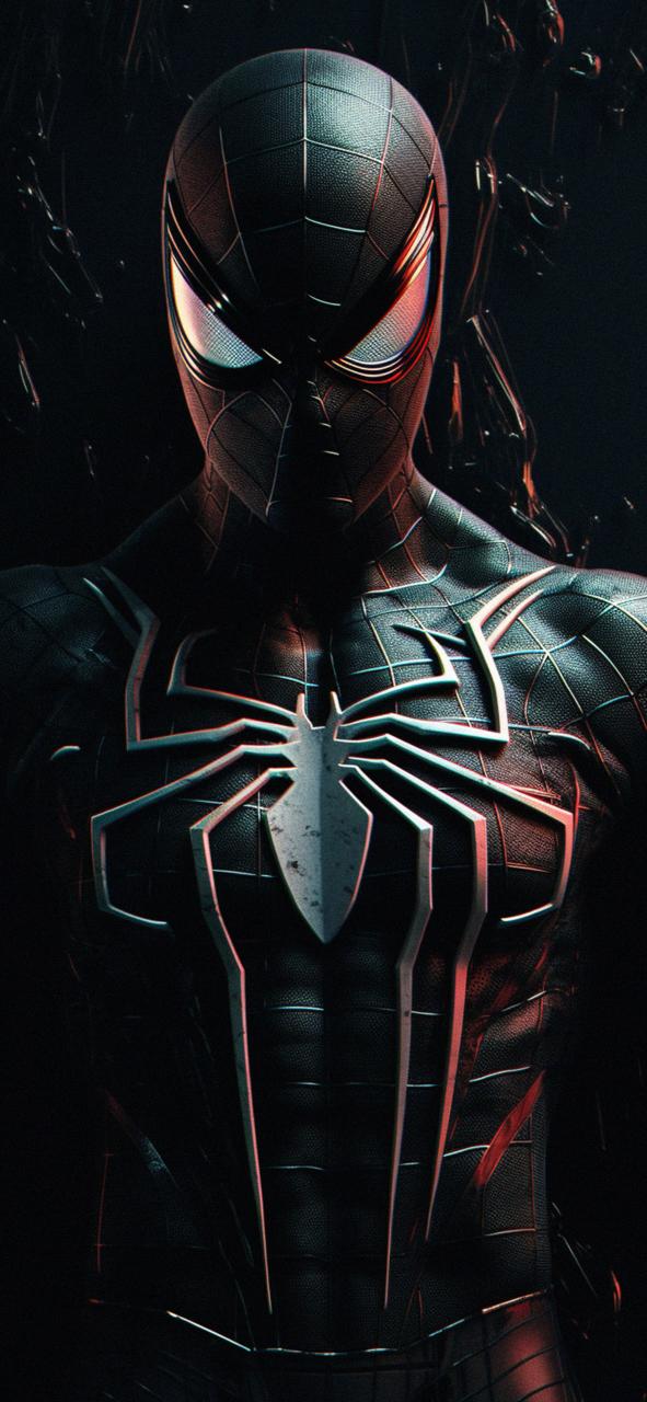 Download Spiderman Symbiote Suit Black