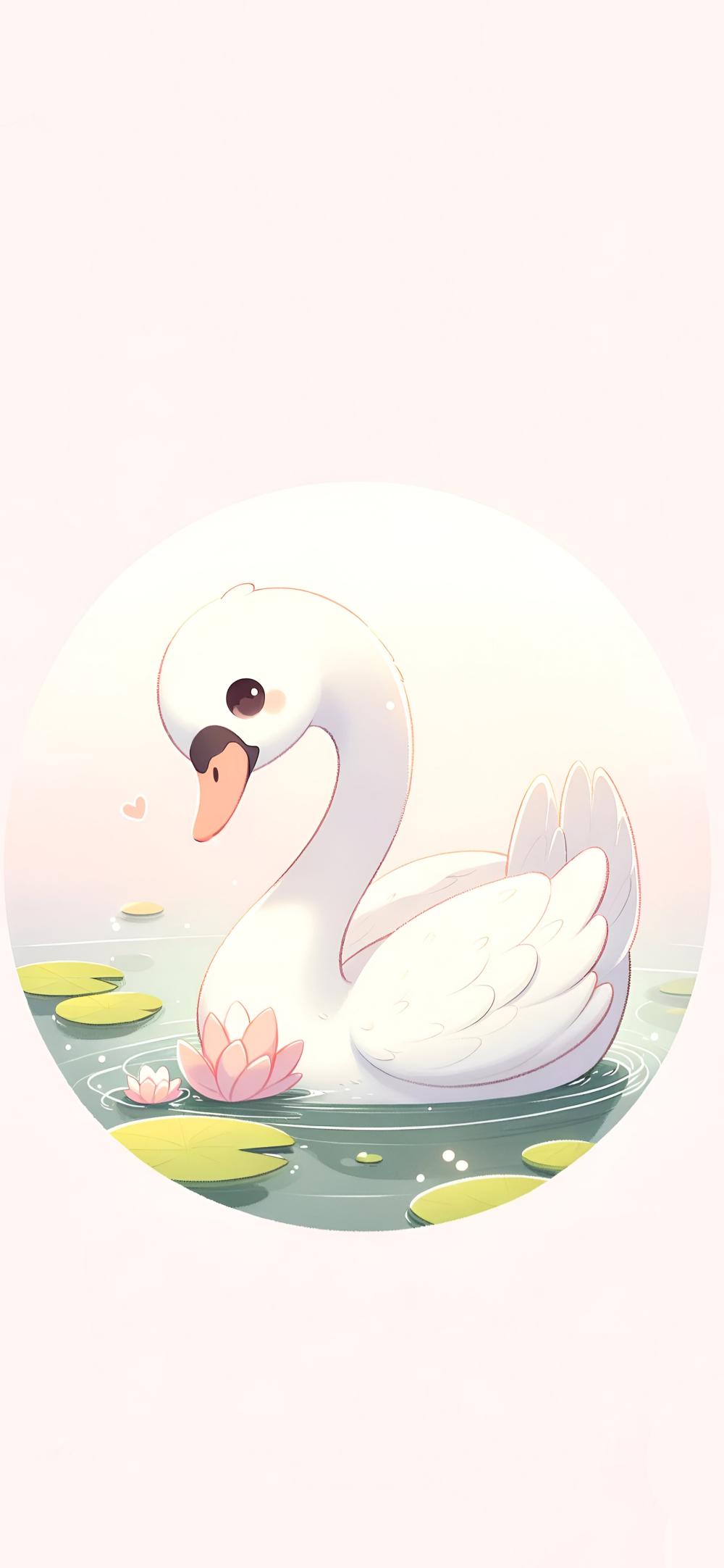 Download Charming Swan Art