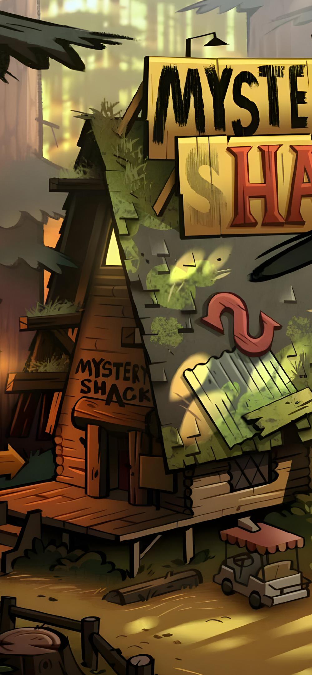 Download Cartoon Mystery Shack Forest