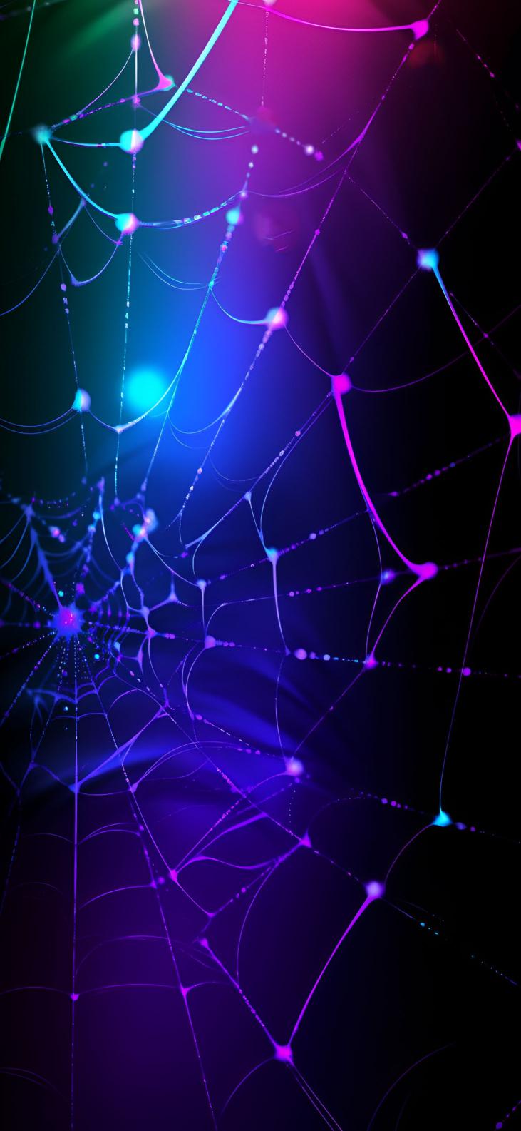 Download Halloween Lacy Spiderweb