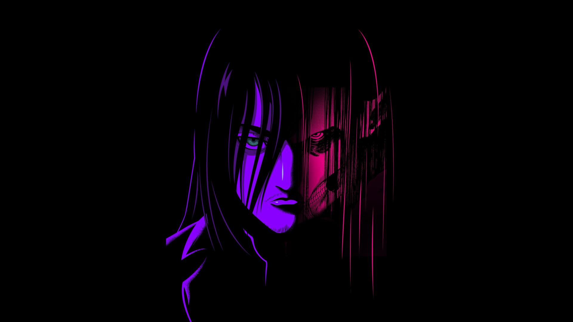 Download Eren Yeager Neon art