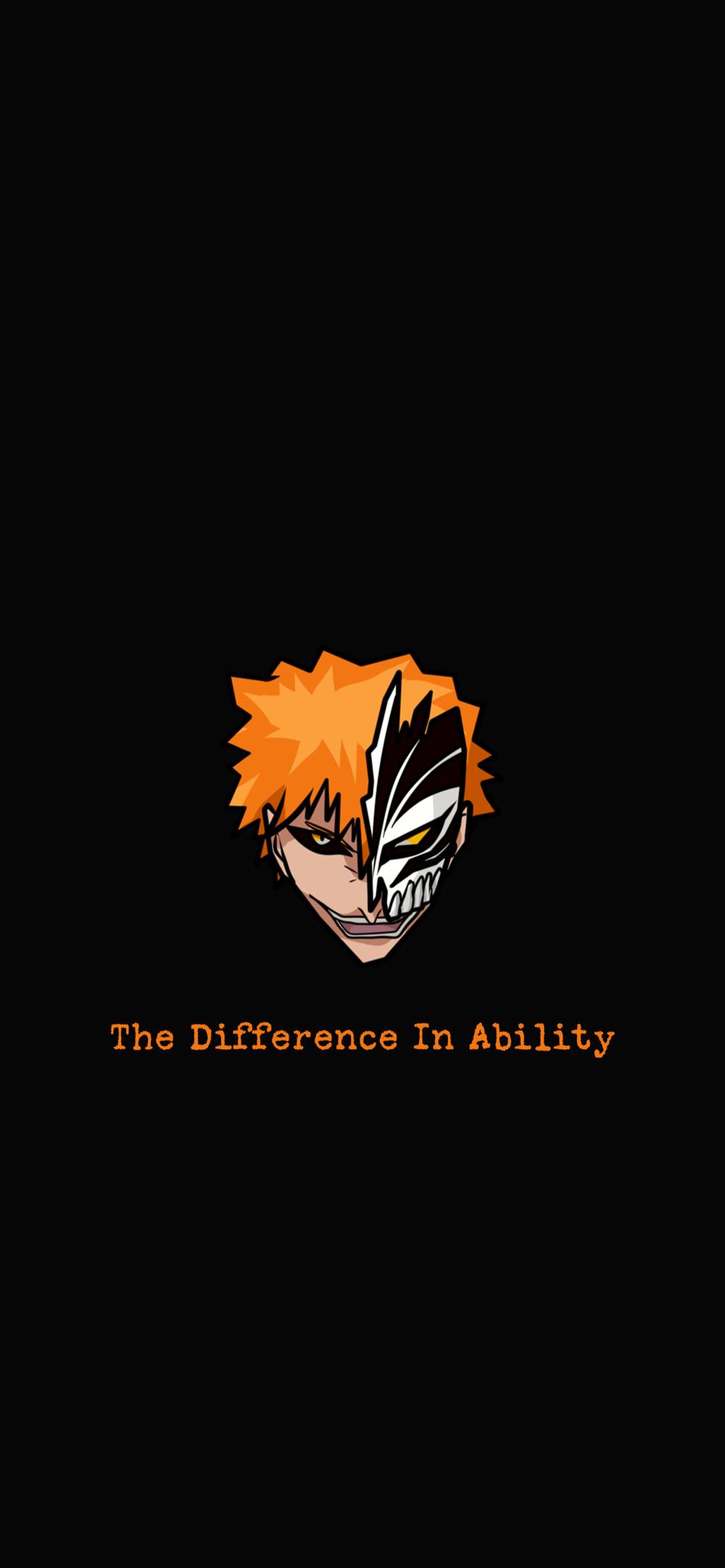 Download Bleach Ichigo Dark Minimalist