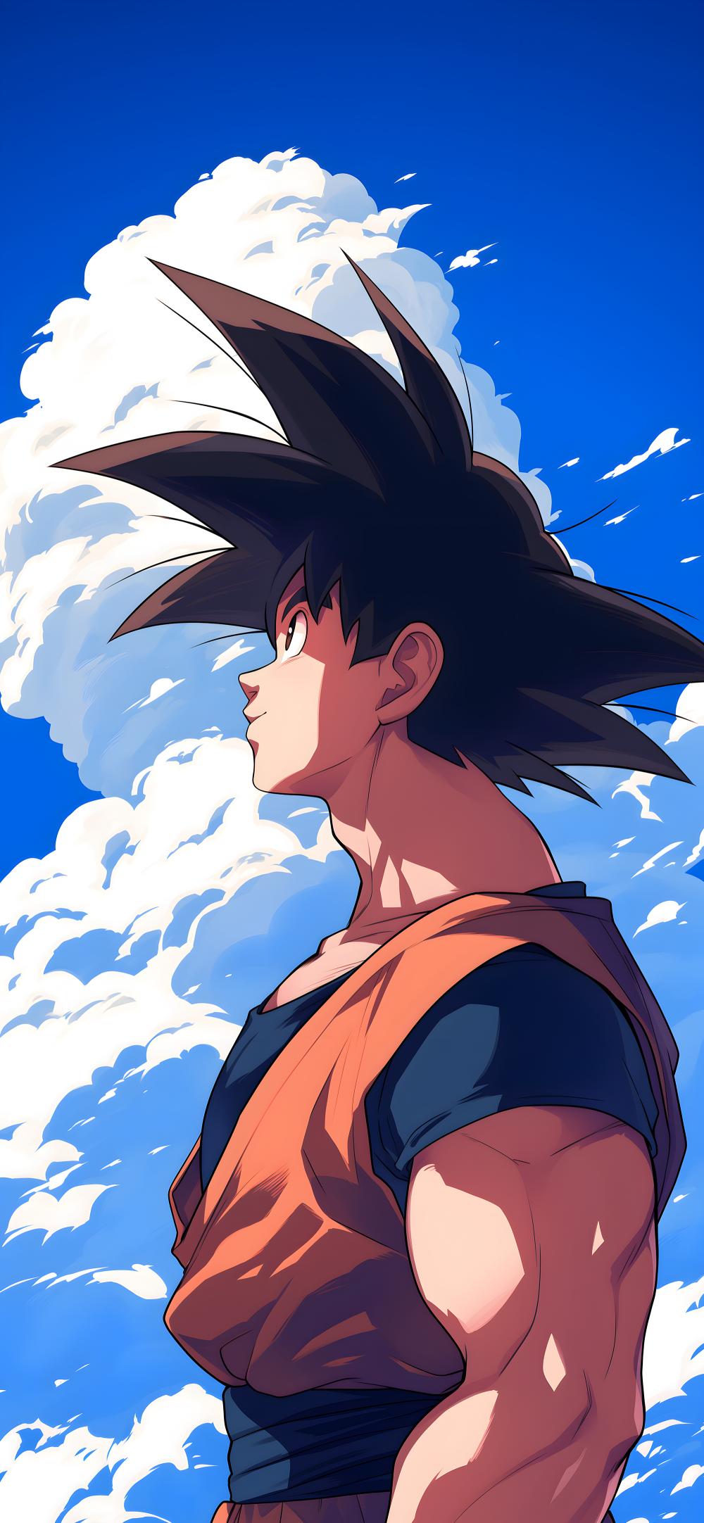 Download Goku Blue Sky