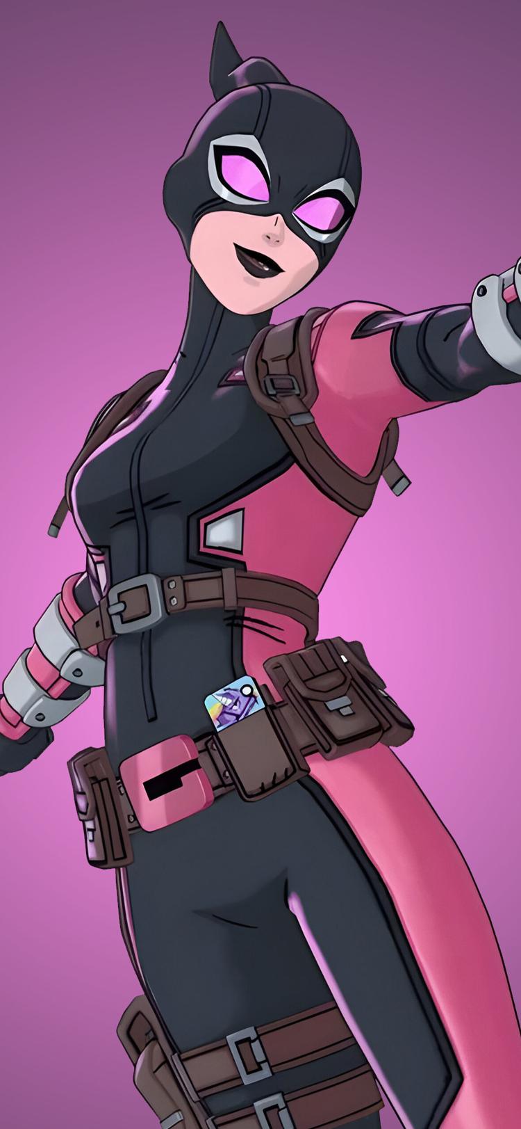 Download Fortnite Gwenpool Black Suit Skin