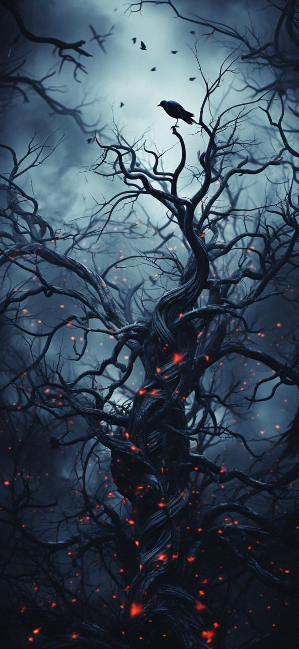 Download Dark Mystical Tree Art