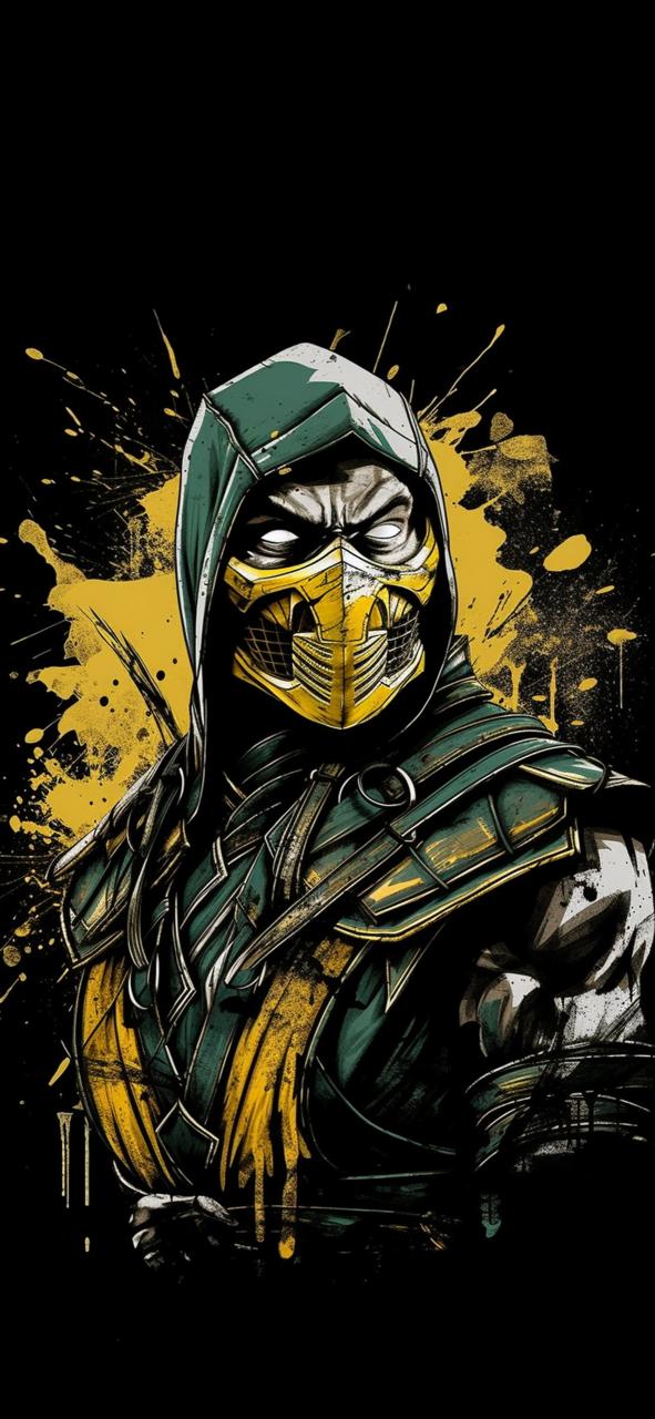 Download Mortal Kombat Scorpion Black