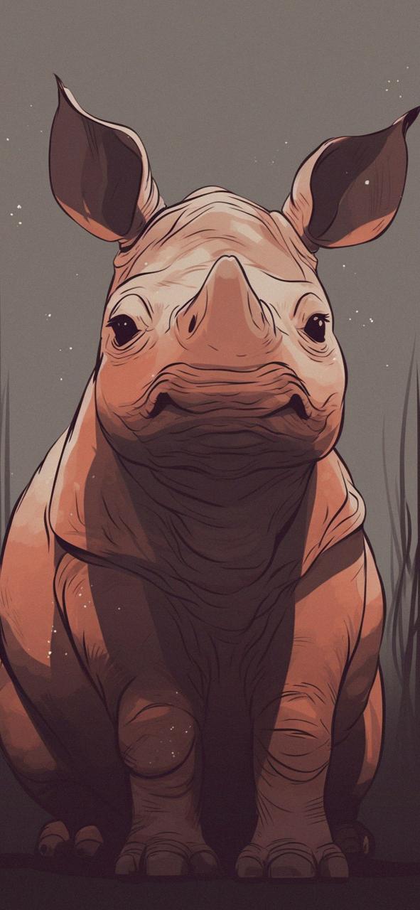 Download Baby Rhino Grey