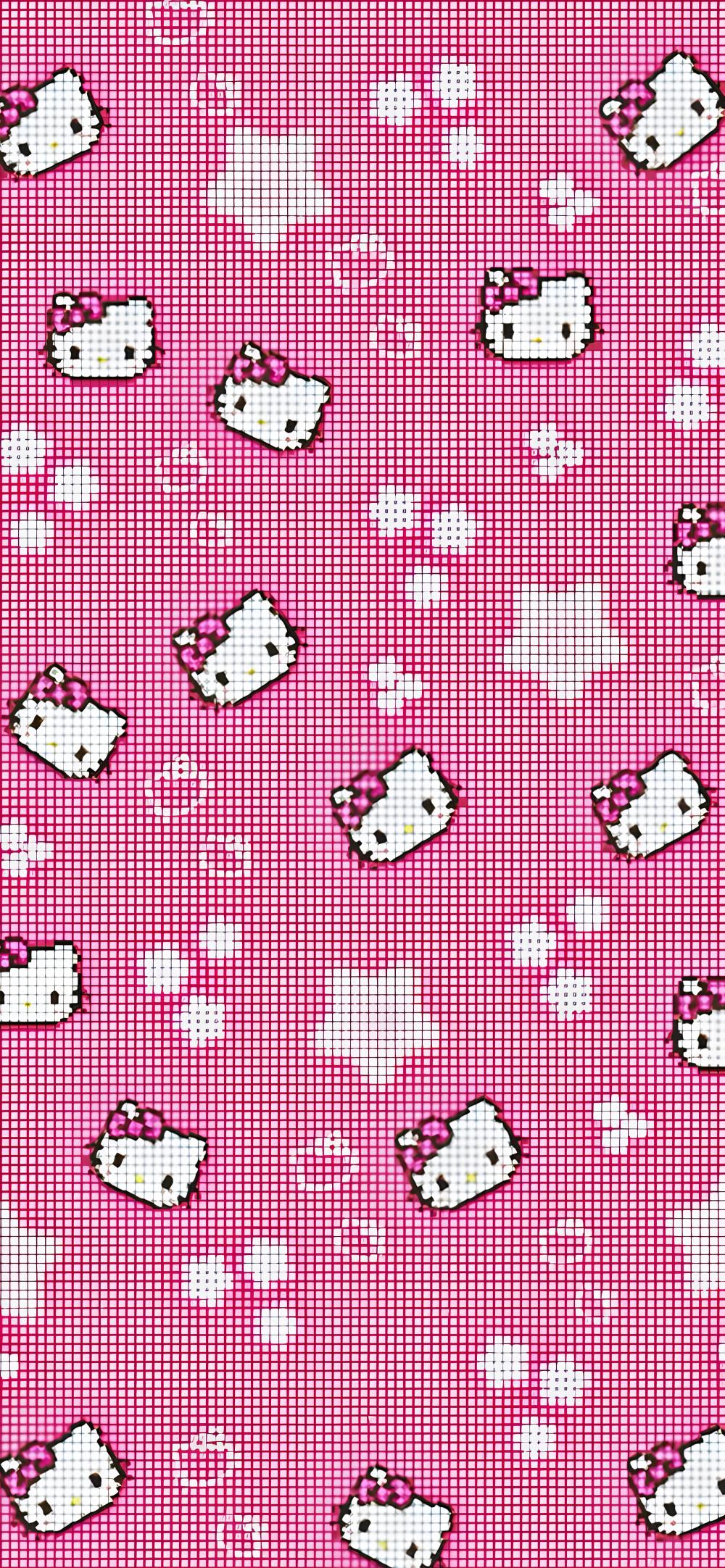 Download Hello Kitty Pixel Art