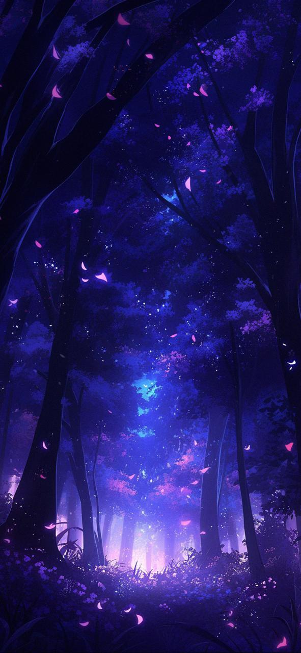 Download Magic Dark Purple Forest