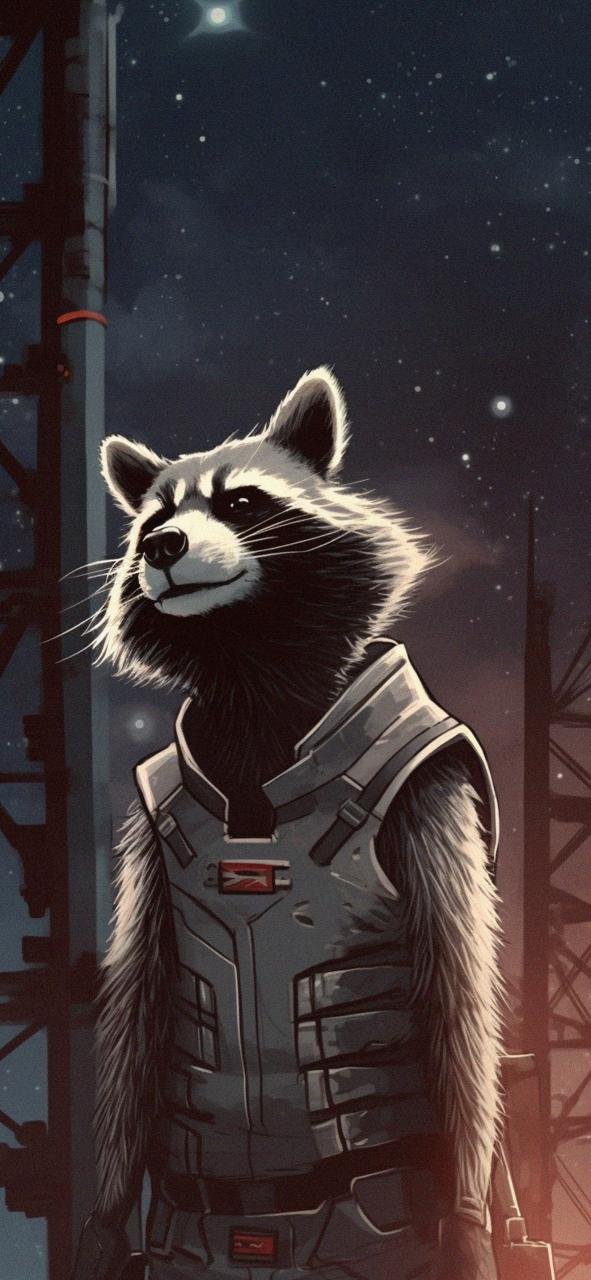 Download Marvel Rocket Raccoon Art