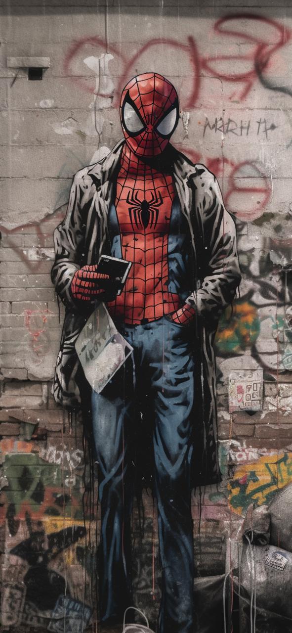 Download Spider Man X Banksy