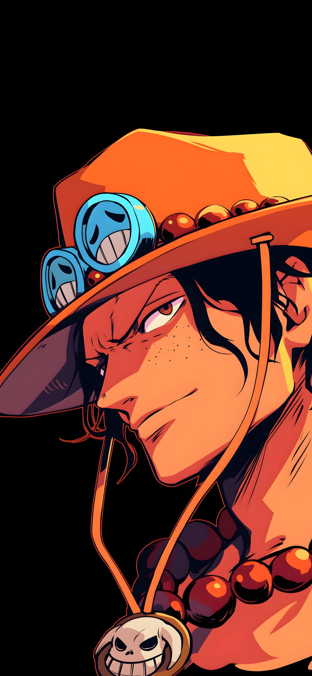 Download One Piece D Ace Black