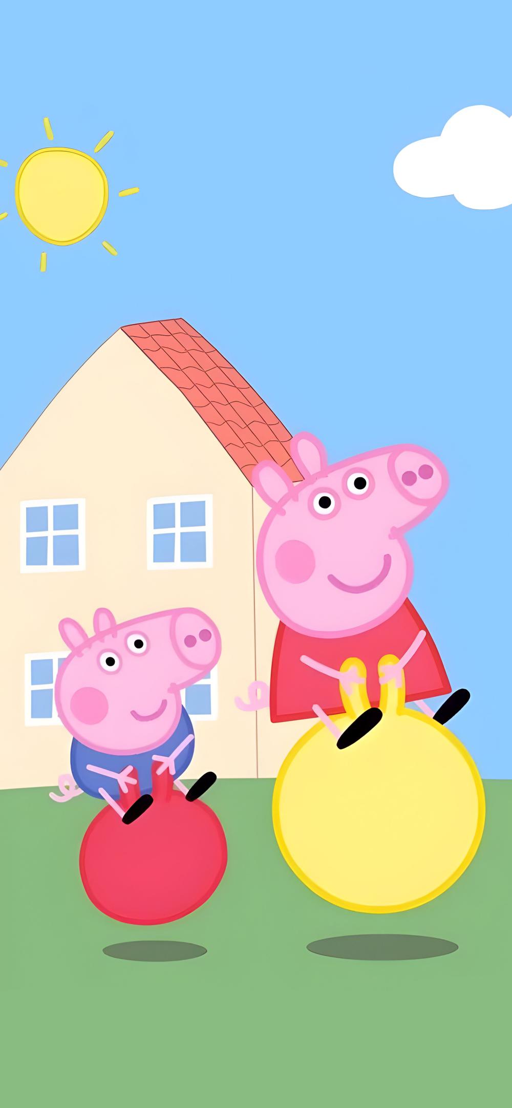 Download Peppa Pig And George Bouncy Fun