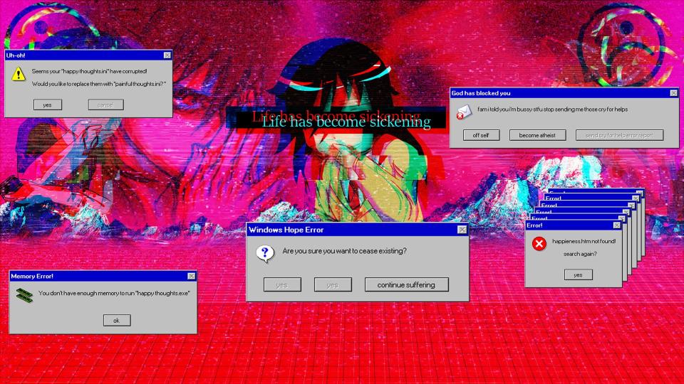 Download anime girls windows98 vaporwave