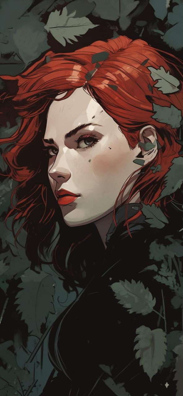 Download Marvel Black Widow Leaves