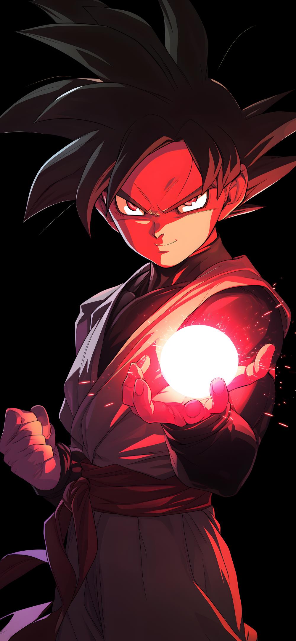 Download Goku Black And Red Power Ball