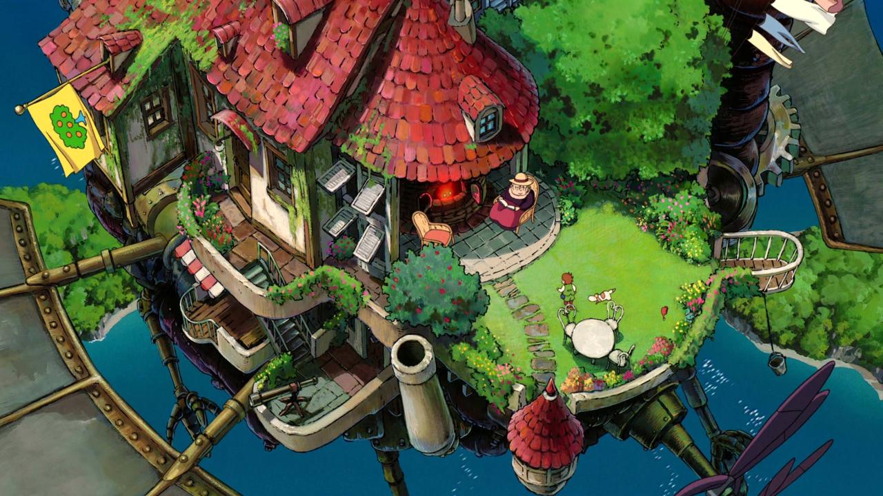 Download anime Studio Ghibli Hauru