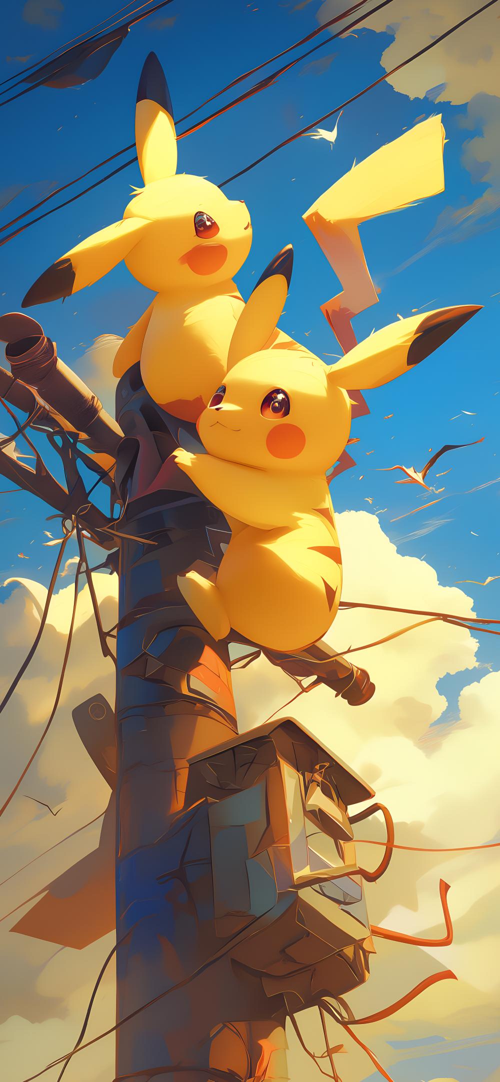 Download Pikachu Electric Duo